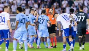 Split, 07.08.2025. - Prva utakmica 3. pretkola nogometne Konferencijske lige Hajduk - Dinamo Tirana.foto HINA/ Miroslav Lelas/ lm