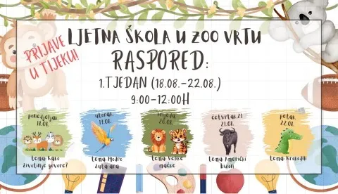 Ljetna škola u ZOO vrtu