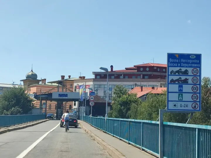 Ulaz u Brčko, kolovoz 2025.snimila Marija Lešić Omerović