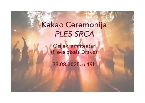 Novo u gradu na Dravi: Osijek domaćin prve kakao ceremonije &bdquo;Ples srca&ldquo;