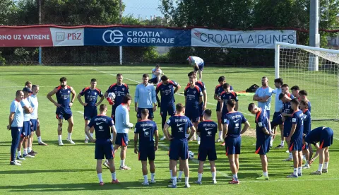 HRVATSKA NOGOMETNA REPREZENTACIJALIPANJ 2025.FOTO: Vedran Karuza