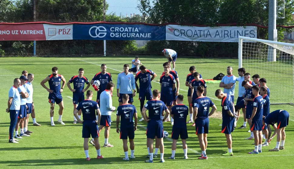 HRVATSKA NOGOMETNA REPREZENTACIJALIPANJ 2025.FOTO: Vedran Karuza