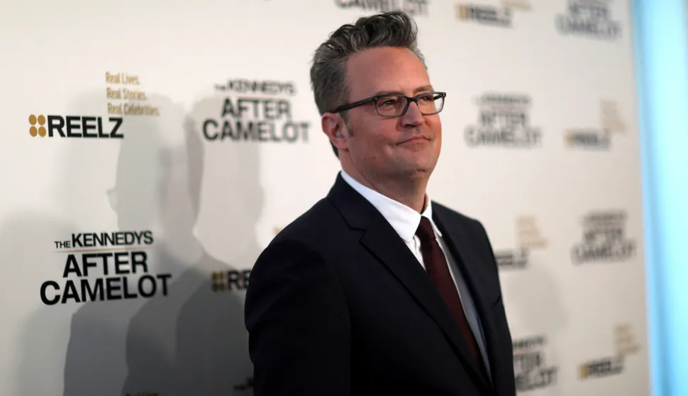 FILE PHOTO: Cast member Matthew Perry poses at the premiere for the television series "The Kennedys After Camelot" at The Paley Center for Media in Beverly Hills, California U.S., March 15, 2017. REUTERS/Mario Anzuoni/File Photo Photo: MARIO ANZUONI/REUTERS