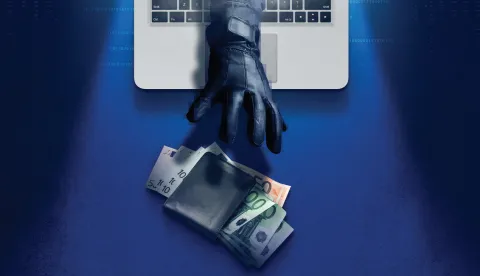 Prevareni na internetu, prijevare, internet, krađe online, ilustracija