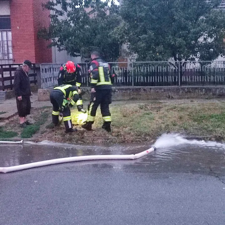 Olujno nevrijeme u Osijeku