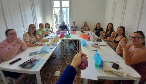 Stručno usavršavanje:Učiteljice i pedagoginjaOŠ Tordinci u Barcelonikolovoz 2025.