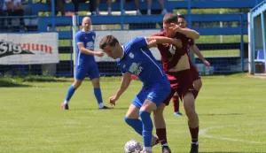 Osijek, 31. 05 2025, Igralište u Višnjevcu, nogmoet, Višnjevac - Baranja Belje (Beli Manstir), MŽNL Osijek - Vinkovci.snimio GOJKO MITIĆ