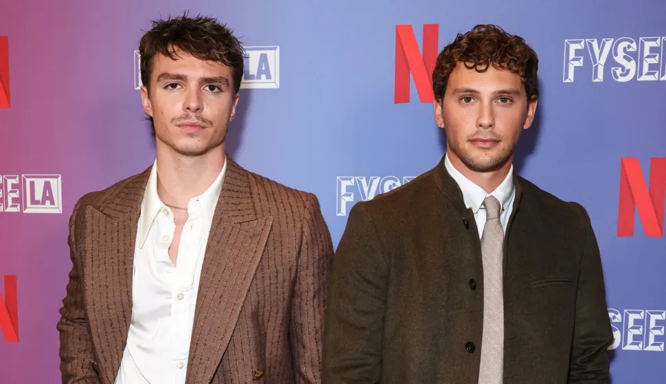 American actors Nicholas Alexander Chavez and Cooper Koch arrive at the Netflix FYSEE LA - 'Monsters: The Lyle And Erik Menendez Story' ATAS (Academy of Television Arts and Sciences) Emmy FYC (For Your Consideration) Screening And Panel held at the Silver Screen Theater at the Pacific Design Center on May 20, 2025 in West Hollywood, Los Angeles, California, United States. Photo by Xavier Collin/Image Press Agency/ABACAPRESS.COM Photo: Collin Xavier/Image Press Agency/ABACA/ABACA