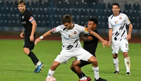 Vinkovci, 22.08.2025. - Supersport HNL 4. kolo Vukovar 1991 - Goricafoto HINA/Gordan Panić 