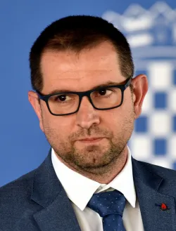 Zagreb, 10.04.2025 (novosti) - Vlada, sjednica, na slici dodjela bespovratnih sredstava LNG-u, Ivan Fugas, LNG.foto Davor Kovacevicnovosti