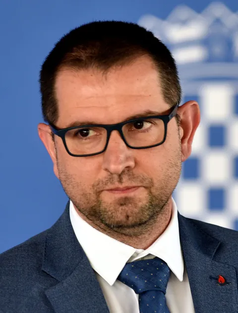 Zagreb, 10.04.2025 (novosti) - Vlada, sjednica, na slici dodjela bespovratnih sredstava LNG-u, Ivan Fugas, LNG.foto Davor Kovacevicnovosti