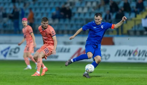 22.10.2024., SRC Velika, Velika - SuperSport Hrvatski nogometni kup, osmina finala, NK Slavonija Pozega - NK Osijek. Photo: Borna jaksic/PIXSELL