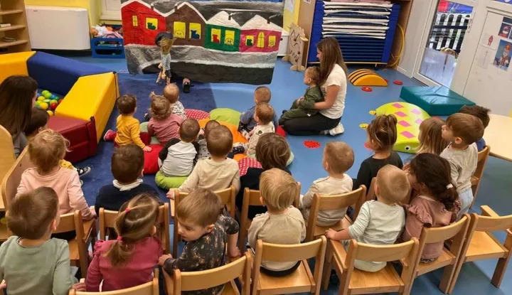 Mališani u Dječjem vrtiću "Vukovar 1"