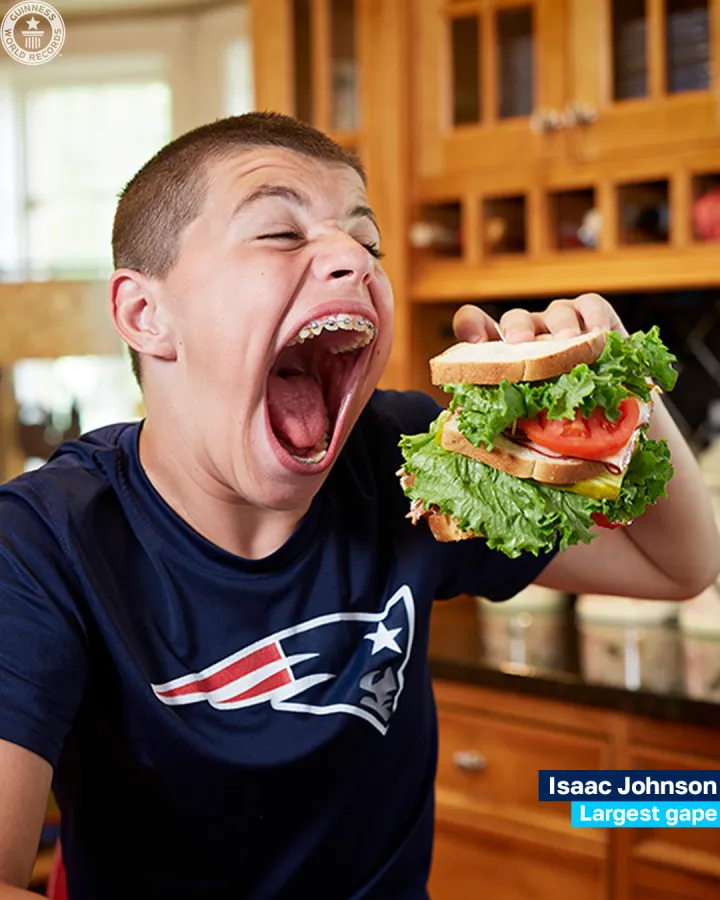 Guinnessova knjiga rekorda - najjveća usta