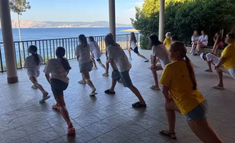 Djeca iz Ukrajine posjetila Osijek i Jadran, Centar za nestalu i zlostavljanu djecu