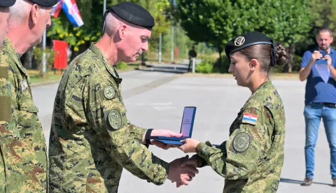 U vojarni Prve gardijske brigade Tigrovi - Croatia u srijedu je svečano obilježen Dan roda vojne policije, Dan Pukovnije vojne policije i 34. godišnjica ustrojavanja vojne policije, izvijestilo je Ministarstvo obrane.27. 8. 2025