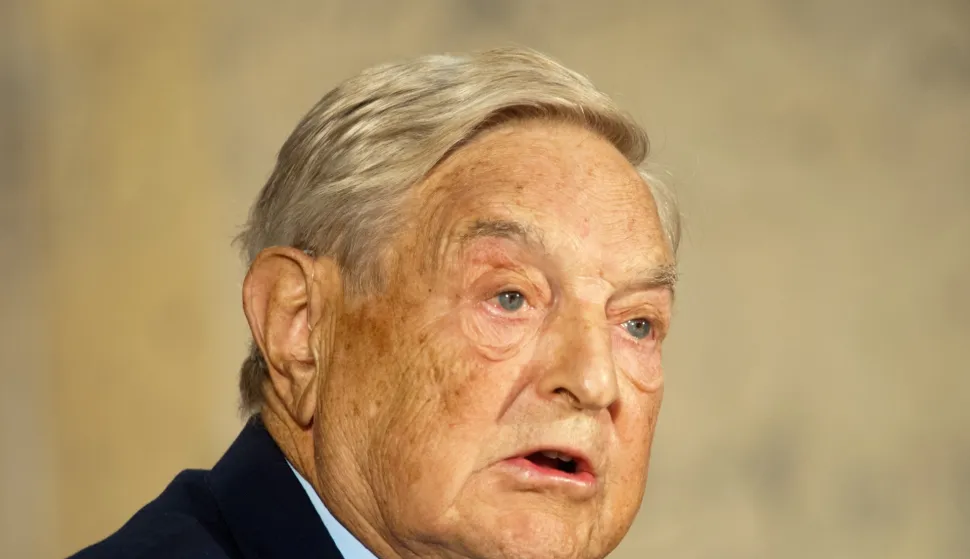 US American financial investor George Soros gives a lecture in Berlin, Germany, 10 September 2012. He speaks about 'The Tragedy of the European Union'. Photo: Maurizio Gambarini/DPA/PIXSELL