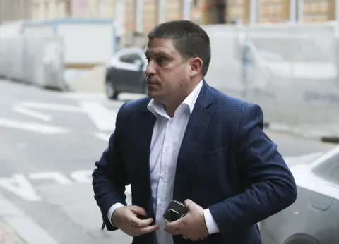 Zagreb, 20.01.2025.- Dolasci na sjednicu Predsjedništva i Nacionalnog odbora HDZ-a. Na fotografiji Oleg Butković. foto HINA/ Lana SLIVAR DOMINIĆ/ lsd