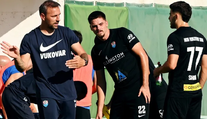 Senj 26.08.2025.Kup pretkolo utakmica Nehaj-Vukovar 1991, trener Gordon SchildenfeldFoto Marko Gracin