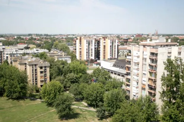 snimio Davor KIBEL,Osijek, 24.07.2013. Sjenjak 48, pogled na grad