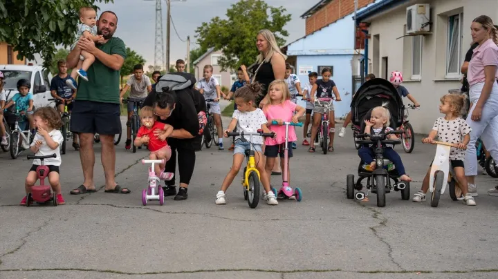 Dječja biciklijada u Bogdanovcima