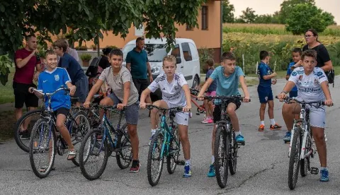 Dječja biciklijada u Bogdanovcima