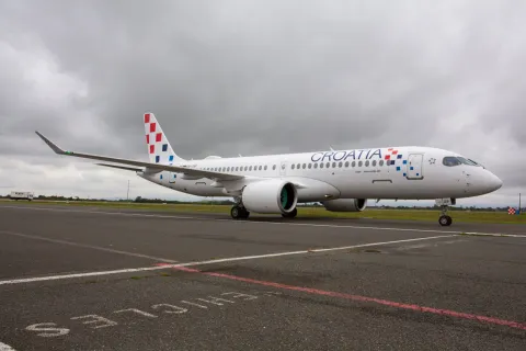 Croatia Airlines dočekao šesti novi Airbus A220-300, kolovoz 2025.
