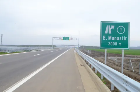 osijek, 30 studeni 2022, 11,00 sati, autocesta josipovac - beli manastir, koridor Vc, slavonikanovinar ivan alilovićsnimio zdenko pu&scaron;ić