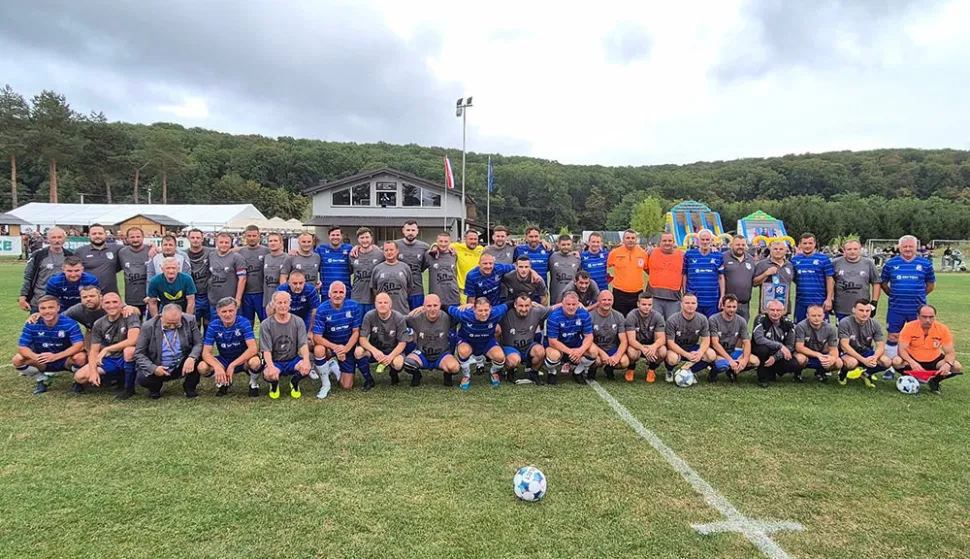 Na rođendan NK Zoljan do&scaron;li veterani Dinama