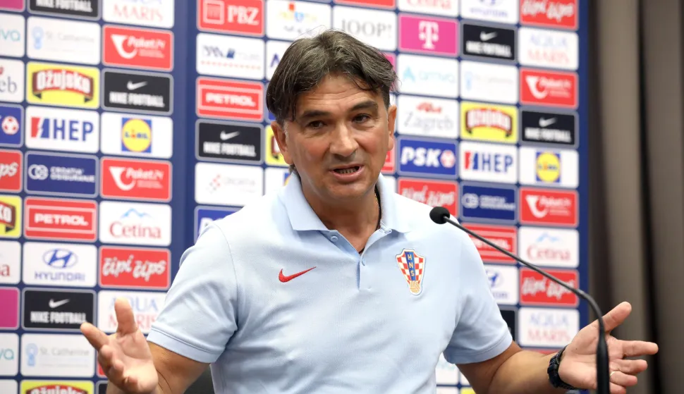 Zagreb, 01.09.2025 - Konferencija za medije izbornika nogometne reprezentacije Zlatka Dalića. Na fotografiji Zlatko Dalić.foto HINA/ Denis CERIĆ /dc