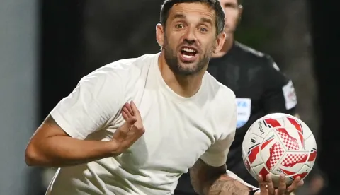 Rijeka 16.08.2025.Rijeka-Dinamo,Radomir DalovicFoto Marko Gracin