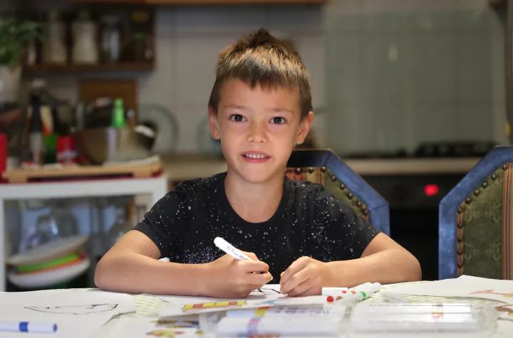 Osijek, 01. 09. 2025., Školarnica, prvašići, prvašić, osnovna škola, škola, Maro SeršićSNIMIO BRUNO JOBST