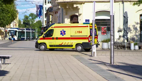 Osijek, 31. 07. 2025., Slobodnjaci; hitna služba; hitna pomoć; hitna; slobodnjaci; 