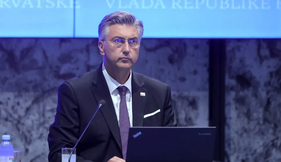 Zagreb.4.9.2025.- Održana je redovita sjednica Vlade RH.Na slici Andrej Plenković.Foto HINA/Tomislav Pavlek/ tp