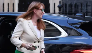 epa12345117 British Deputy Prime Minister and Secretary of State for Housing, Communities and Local Government Angela Rayner arrives for a cabinet meeting at 10 Downing Street in London, Britain, 02 September 2025. EPA/ANDY RAIN