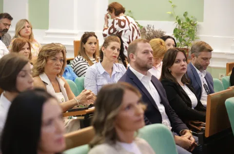 Osijek, 05. 09. 2025., HGK, Panona Tour, forum, konferencija o nautičkom turizmu na kontinentuSNIMIO BRUNO JOBST