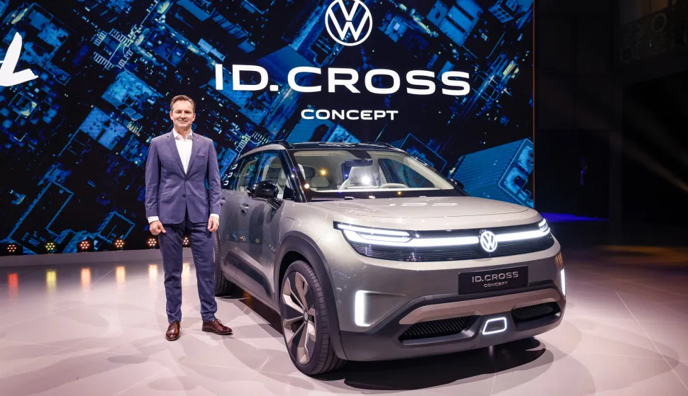 Thomas Schäfer i Volkswagen ID.Cross Concept