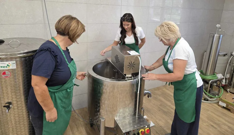 VINKOVCIU&nbsp;kabinetima, radionicama, plastenicima i na oglednom poljoprivrednom dobru&nbsp;Poljoprivredno-&scaron;umarske &scaron;kole&nbsp;Vinkovci uvijek se događa ne&scaron;to zanimljivo, ali i poučno. I prije početka nove &scaron;kolske godine tu&nbsp;nastavnice pripremaju pekmez od plavih &scaron;ljiva koje su za ljetne prakse brali i pokupili učenici i nastavnici, a sada su&nbsp;nastavnice zasukale rukave,&nbsp;pripremile pekmez na tradicionalan način i punile staklenkerujan 2025.