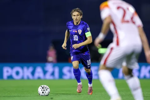 08.09.2025., stadion Maksimir, Zagreb - Kvalifikacije za FIFA Svjetsko nogometno prvenstvo 2026., skupina L, Hrvatska - Crna Gora. Luka Modric. Photo: Igor Kralj/PIXSELL