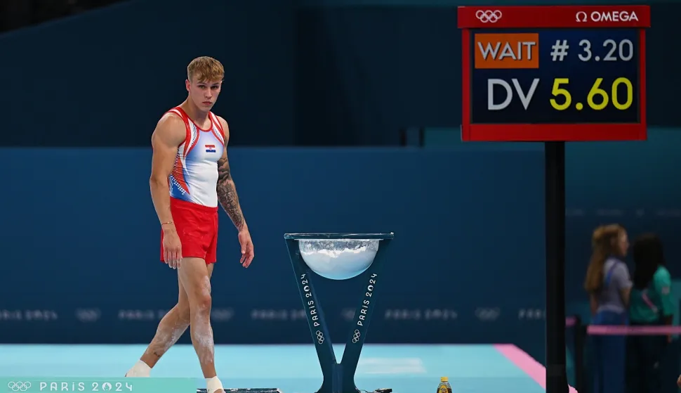 AUREL BENOVIĆ HRVATSKA OLIMPIJSKE IGRE PARIZ SNIMIO: SLOBODAN KADIĆ 