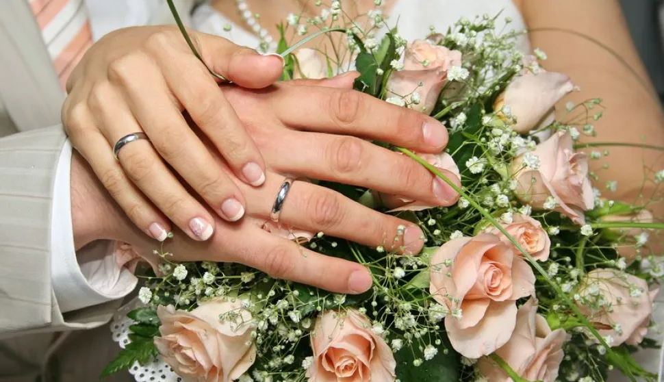 Svježe pečeni mladenci ilustracija