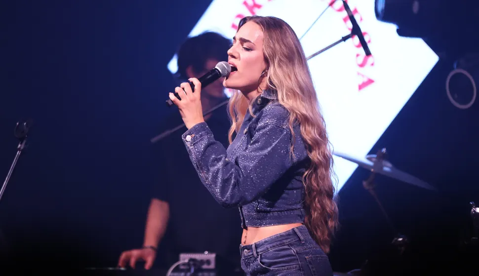 07.11.2024., Zagreb - U klubu Mint predstavljena je nova pjevacica grupe Magazin Lorena Bucan Photo: Zeljko Hladika/PIXSELL