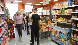 Vinkovci, 09. 09. 2025., Studenac, - Vinkovci, Studenac, Studenac market, namirnica; namirnica; kupovina; kupovna moć; potrošačka košarica; inflacija; poskupljenje; trgovinaSNIMIO BRUNO JOBST