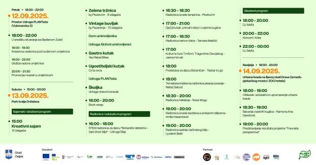 Plantida - 2025. - plakat - program