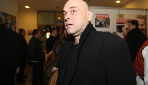 10.01.2010. Zagreb - Izborni stozer predsjednickog kandidata Milana Bandica uoci drugog kruga rezultata predsjednickih izbora.Robert ValdecrPhoto: Boris Scitar/PIXSELL