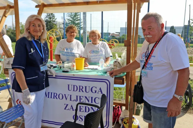 Osijek, 13. 09. 2025, Igralište kod tržnice Retfala. Dan Gradske četvrti Retfala.snimio GOJKO MIITĆ