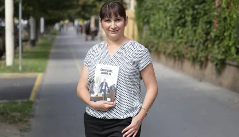 Osijek, 03. 09. 2025., Suzana Lepan Štefančić, knjiga, Časni sude, znamo seSNIMIO BRUNO JOBST