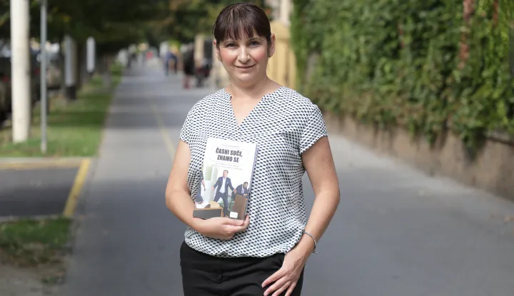 Osijek, 03. 09. 2025., Suzana Lepan Štefančić, knjiga, Časni sude, znamo seSNIMIO BRUNO JOBST