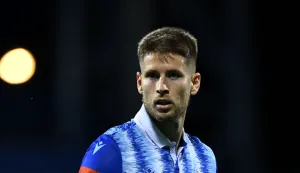 31.08.2025., Zagreb - Stadion Maksimir, SuperSport HNL, 5. kolo, NK Lokomotiva - NK Osijek. Mihael Zaper Photo: Marko Lukunic/PIXSELL