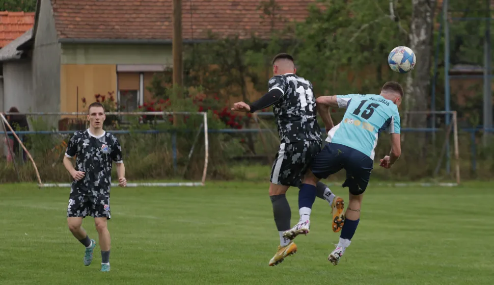 Mece, 24. 05. 2025., Igralište u Mecama, Radnički - Šokadija (Babina Greda), MNŽL Osijek - VinkovciSNIMIO BRUNO JOBST